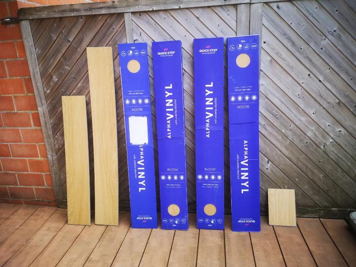 Quick-Step vinyl 4 pack pure honing eik met ondervloer, Doe-het-zelf en Bouw, Vloerdelen en Plavuizen, Nieuw, Parket, Kunststof