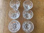 Oude borrelglaasjes 6 stuks, Antiek en Kunst, Antiek | Glaswerk en Kristal, Ophalen
