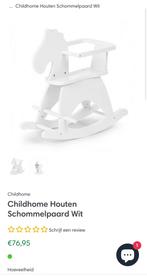 Child Wood - schommelpaard (wit), Kinderen en Baby's, Speelgoed | Hobbelfiguren, Nieuw, Ophalen