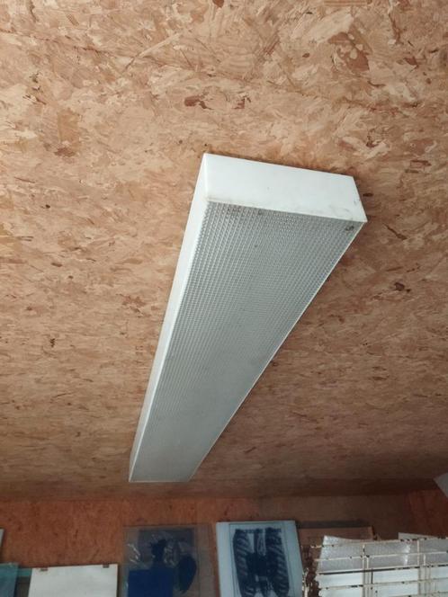 Lampe néon, Huis en Inrichting, Lampen | Plafondlampen, Gebruikt, Kunststof, Ophalen