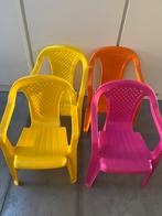 4 kinderstoeltjes plastic, Enlèvement, Comme neuf