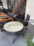 Knoll Florence marmeren tafel eettafel Calcatta marmer staal, Huis en Inrichting, Ophalen, Zo goed als nieuw, Rond, High-end furniture