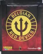 9 pochettes red devils panini carrefour, Overige supermarkten, Ophalen of Verzenden