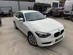 Bmw 114i Sportline 1.6Benzine-2013 -161xxxkm-Carplay,Android, Voorwielaandrijving, Zwart, Wit, Handgeschakeld