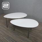 2x design STUA Eclipse bijzettafels, Huis en Inrichting, Tafels | Bijzettafels, Ophalen, Minder dan 45 cm, Gebruikt, Design