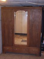 Armoire ancienne., Maison & Meubles, 150 à 200 cm, Autres essences de bois, Avec tiroir(s), 150 à 200 cm