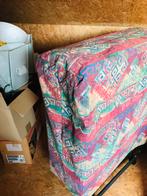 Opklapbed met matras en beschermhoes, Ophalen, Gebruikt, 190 cm of minder, 80 cm