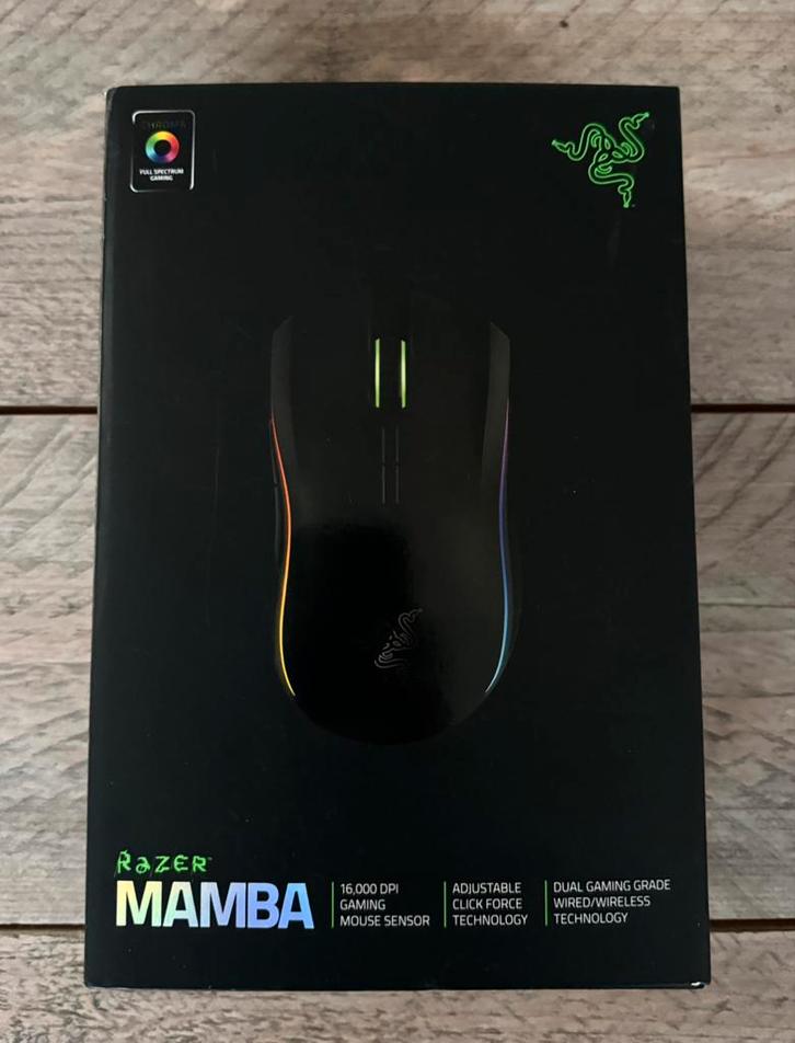 Razer Mamba Elite Gaming Mouss!, Computers en Software, Muizen, Zo goed als nieuw, Muis, Rechtshandig, Bedraad, Ergonomisch, Ophalen of Verzenden