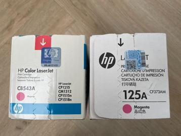Nog 1 HP toner CB543A (HP125A) magenta HP CP1215/1321/1515/ beschikbaar voor biedingen