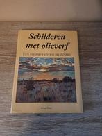 Boek schilderen met olieverf, Hobby en Vrije tijd, Schilderen, Ophalen of Verzenden, Olieverf