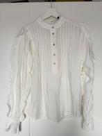 Witte klassieke blouse Co’couture maat S, Wit, Nieuw, Ophalen of Verzenden, Maat 36 (S)