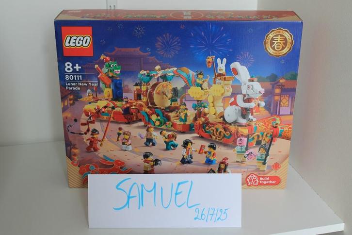 LEGO 80111	Chinese NY parade - SEALED, Kinderen en Baby's, Speelgoed | Duplo en Lego, Nieuw, Lego, Complete set, Ophalen