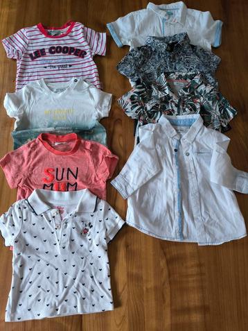 A vendre lot de vêtements enfant garçon 12 mois , 15€ disponible aux enchères