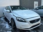 Volvo v40 1.6d euro5/ 2013/schadewagen/ handel-export/, Auto's, Volvo, Euro 5, Zwart, 4 cilinders, Leder