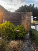 Modern Tuinhuis in ceder planchetten cederhout, Ophalen, Gebruikt, Tuinhuis, 1 raam