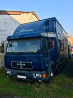 Camion de chevaux MAN type L105F avec Mobile-home, Dieren en Toebehoren, Paarden en Pony's | Trailers en Aanhangwagens, Ophalen