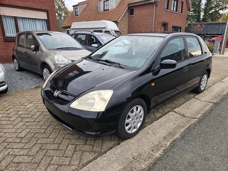 HONDA CIVIC/2003/ESSENCE/CLIMATISATION/EXPORTATION, Autos, Honda, Entreprise, Achat, Civic, Air conditionné, Essence, Euro 4, Berline