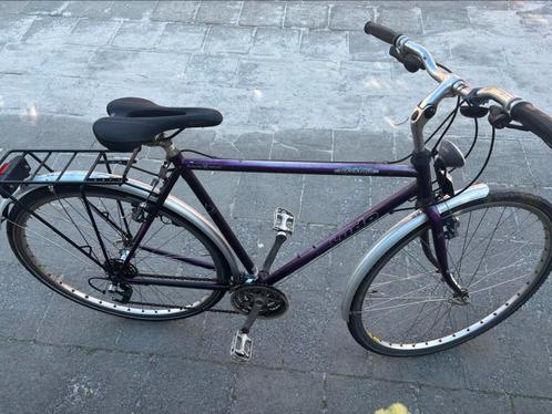 Prachtige Ludo 28 inch 21 speed 170cm+ Stadsfiets, Fietsen en Brommers, Fietsen | Heren | Sportfietsen en Toerfietsen, Zo goed als nieuw