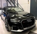 Audi RS3| Facelift - Belgische wagen - VOL opties - Non OPF, Auto's, Audi, Automaat, RS3, Zwart, Leder