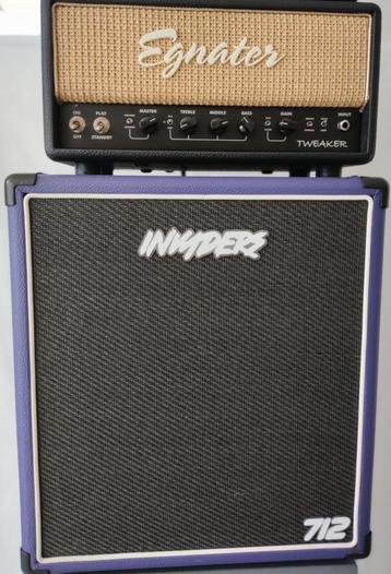 Ampli Egnater tweaker 15 avec Invaders 712 beschikbaar voor biedingen