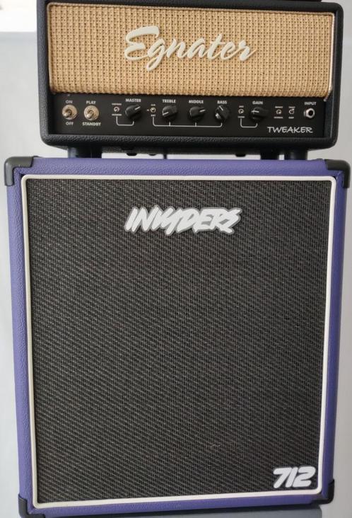 Ampli Egnater tweaker 15 avec Invaders 712, Muziek en Instrumenten, Versterkers | Bas en Gitaar, Zo goed als nieuw, Gitaar, Ophalen