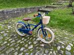Kinderfiets Decathlon Btwin 16 inch Alu 900 City blauw, Fietsen en Brommers, Ophalen, Gebruikt, 16 tot 20 inch, B-Twin