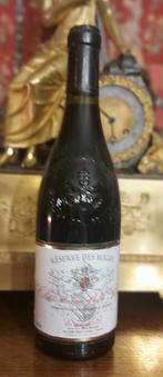 Bouteille de vin château neuf du pape 2007 réserve des mages, Collections, Vins, Enlèvement ou Envoi