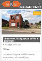 Vrijstaande woning perceel 1100m2, Immo, 1000 tot 1500 m², Vrijstaande woning, 3 kamers, Essen