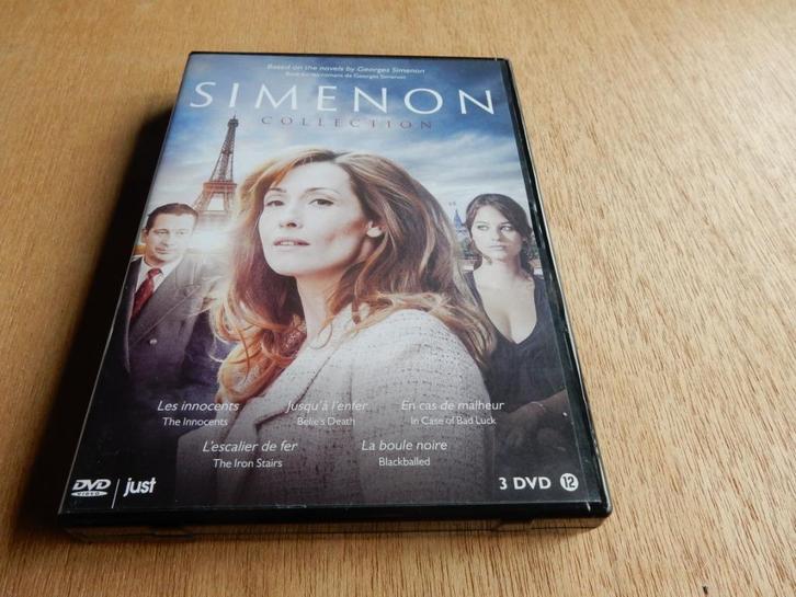 nr.1443 - Dvd: simenon collection - crime, CD & DVD, DVD | TV & Séries télévisées, Drame, À partir de 12 ans, Enlèvement ou Envoi
