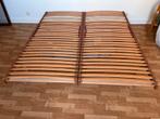Lattenbodem dubbel, Ophalen, Tweepersoons, Zo goed als nieuw, Bedbodem