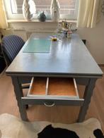 Oude maar zeer stevige keuken/hobbytafel, Ophalen, Gebruikt