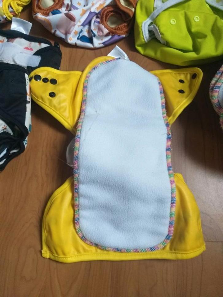 Set de 14 langes lavables comme neuf, Enfants & Bébés, Enfants & Bébés Autre, Comme neuf, Enlèvement ou Envoi