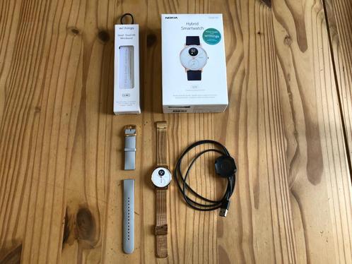 Withings steel HR Hybrid Smartwatch 36mm Rose Gold, Bijoux, Sacs & Beauté, Montres connectées, Comme neuf, Android, Battement de coeur