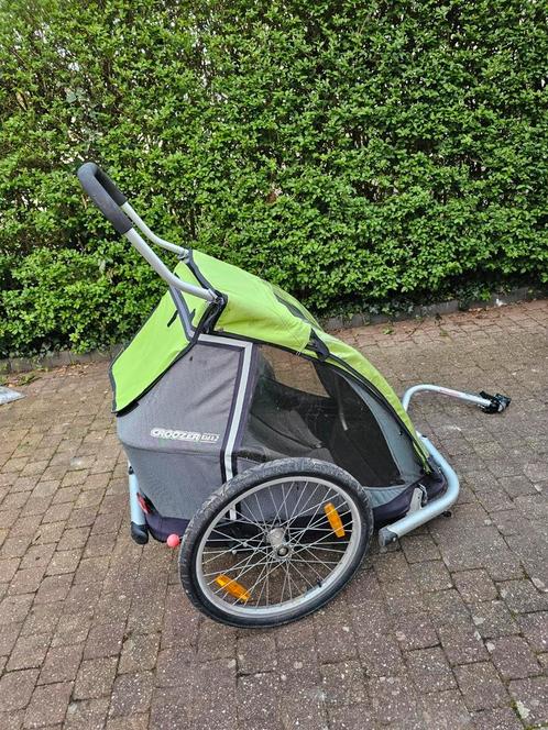 Croozer Kids pour 2 avec chaise bébé, Vélos & Vélomoteurs, Accessoires vélo | Remorques, Utilisé, Enlèvement