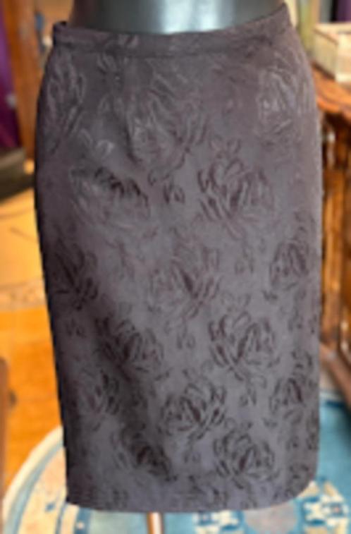 zwarte handgemaakte vintage rok, Kleding | Dames, Rokken, Zo goed als nieuw, Maat 42/44 (L), Zwart, Ophalen of Verzenden