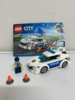 60239 LEGO - Politie Patrouille Auto, Ophalen, Zo goed als nieuw, Complete set, Lego