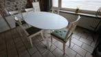 Tafel met stoelen, Huis en Inrichting, Tafels | Eettafels, Ophalen, 50 tot 100 cm, Zo goed als nieuw, 150 tot 200 cm