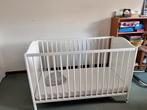 Lit bébé IKEA SMÅGÖRA 60x120 cm - Blanc, Ophalen, Zo goed als nieuw, Ledikant