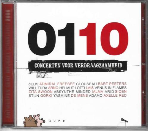 CD 0110 - Concerten Voor Verdraagzaamheid, Cd's en Dvd's, Cd's | Rock, Zo goed als nieuw, Alternative, Ophalen of Verzenden
