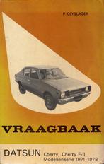 Autohandboek Datsun Cherry, Ophalen of Verzenden, Gelezen, P.H.Olving