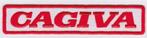 Cagiva stoffen opstrijk patch embleem #4, Motoren, Verzenden, Nieuw