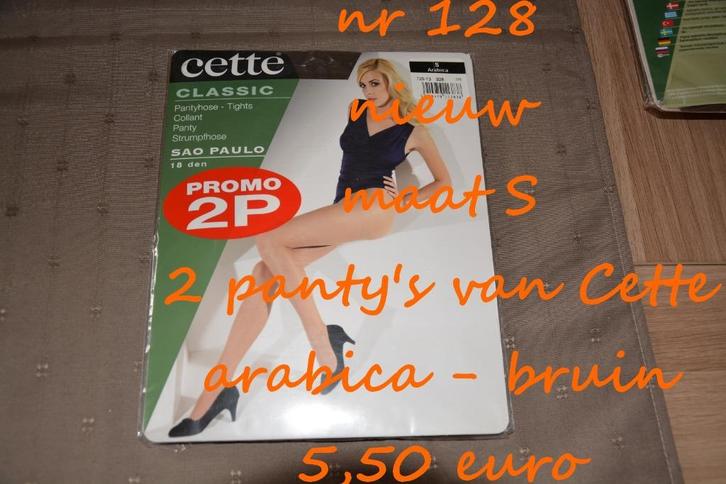 128. Kleding panty - nieuw - verzending inbegrepen, Kleding | Dames, Leggings, Maillots en Panty's, Nieuw, Panty, Maat 36/38 (S)