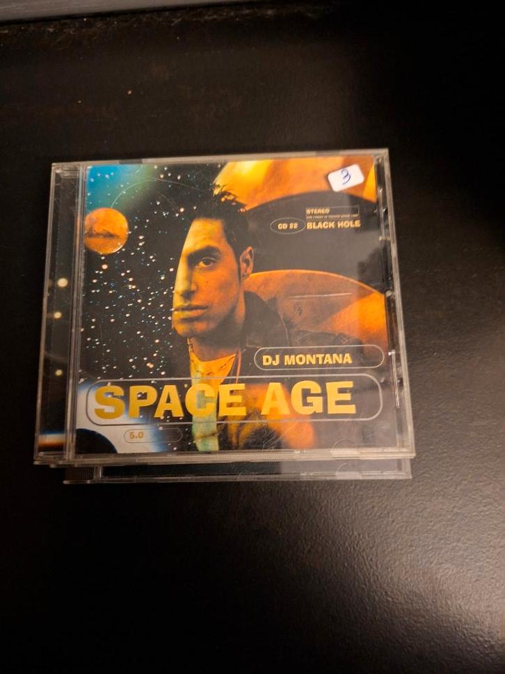 cd - dj montana - space age 5.0, Cd's en Dvd's, Cd's | Dance en House, Gebruikt, Techno of Trance, Ophalen of Verzenden