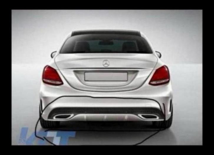 Achterdiffusor, Mercedes, Auto-onderdelen, Uitlaatsystemen, Ophalen of Verzenden