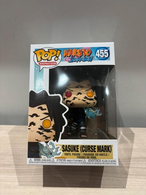 Funko Pop! Naruto- Sasuke w/ Curse Marks #455 Exclusive, Verzamelen, Poppetjes en Figuurtjes, Ophalen of Verzenden