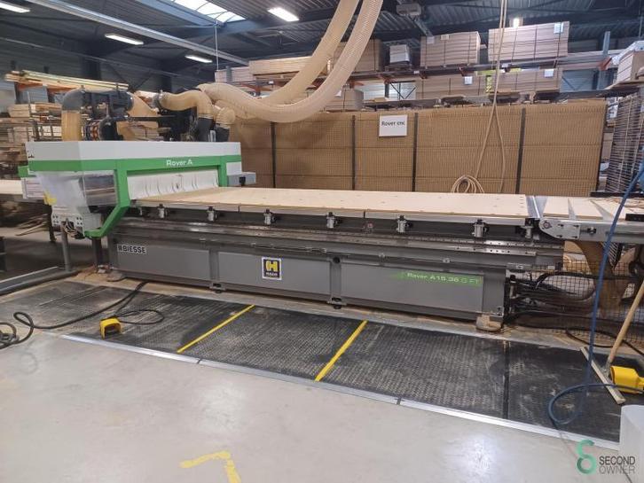 CNC Bewerkingscentra Biesse Rover A 1536 G FR 2012, Zakelijke goederen, Machines en Bouw | Houtbewerking