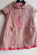 MARESE - Robe coton/lin rosé - T.18 mois/81 cm, Marèse, Fille, Utilisé, Robe ou Jupe