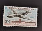 Haute-Volta 1968 - luchtvaart - vliegtuig Caravelle, Postzegels en Munten, Postzegels | Afrika, Ophalen of Verzenden, Overige landen