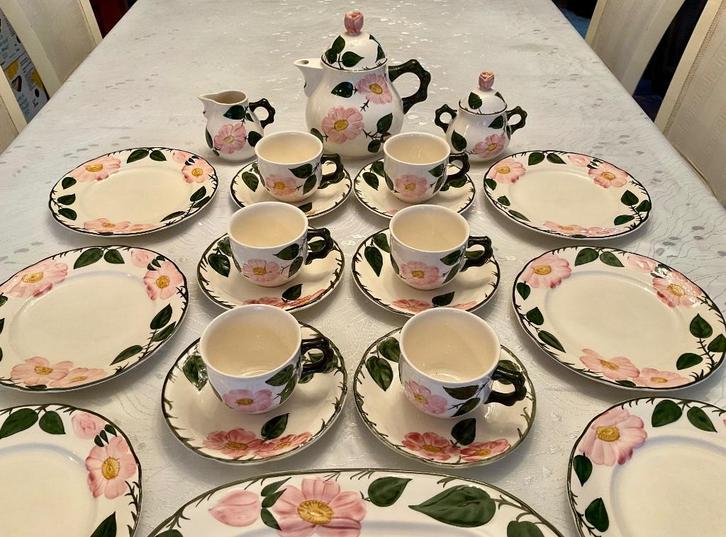 Villeroy Boch * Wildrose * 22 pièces 6 personnes, Antiek en Kunst, Antiek | Servies compleet, Ophalen