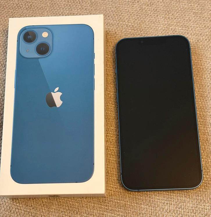Apple iPhone 13 128 GB, Telecommunicatie, Mobiele telefoons | Apple iPhone, 128 GB, iPhone 13, Blauw, Ophalen